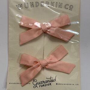 Wunderkin Co Bows/Piggie Set Cotton Candy
